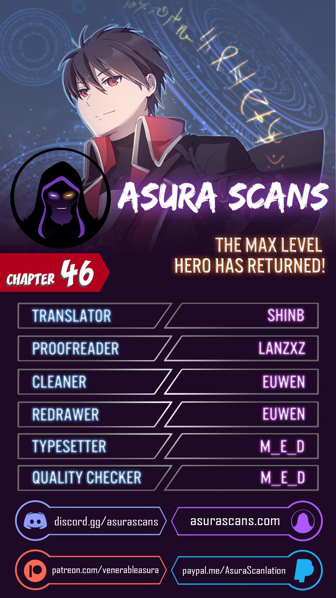 The MAX leveled hero will return! Chapter 46 1